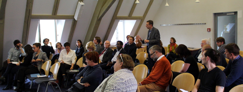 Tagung "Bevölkerung & Land im Wandel" am 27.. Oktober 2016 in Halle. Bild: Historische Kommission für Sachsen-Anhalt (Foto: Sven Pabstmann)