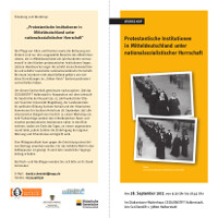 Workshop Protestantismus im Nationalsozialismus 1