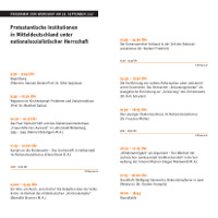Workshop Protestantismus im Nationalsozialismus 2